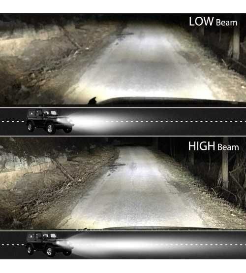 leduri cu dimmer daylight selectabil faruri 5x7 inch