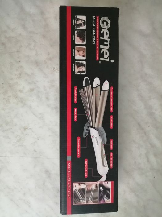 Щипцы для завивки и выпрямления волос