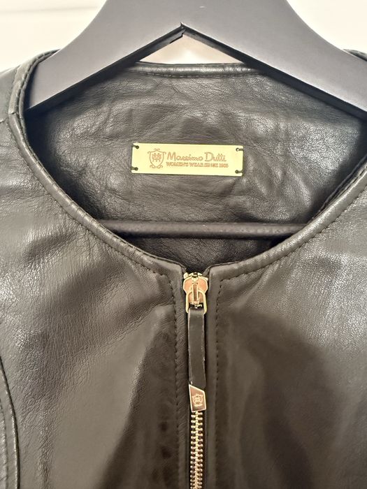Кожено яке Massimo Dutti р-р L
