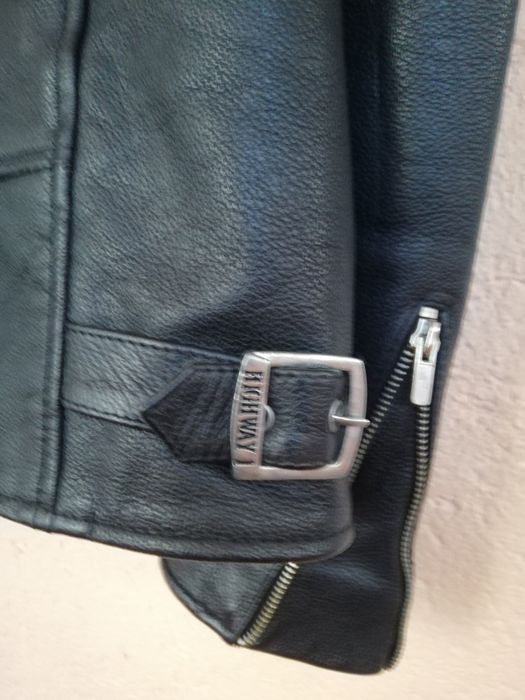 Geaca piele bărbati Highway xxl