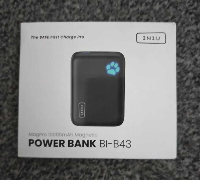 iPhone INIU BI-B43 MagPro 10000mAh магнитна батерия, запечатана