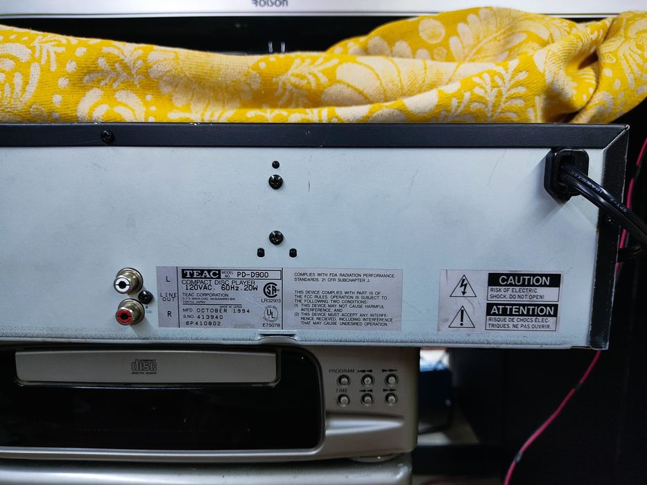 TEAC pd-d900 cd проигрыватель