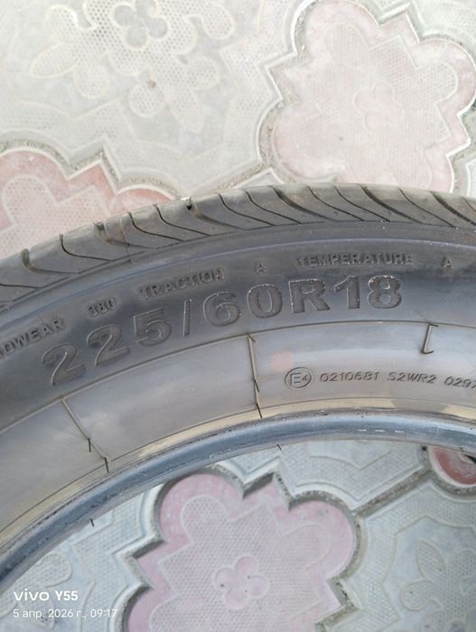 Летний шина. 225/60/18