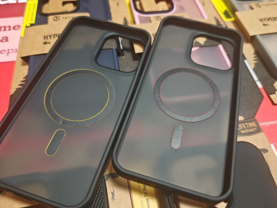 IPhone 15 Pro Max Magsafe Tactical луксозен гръб