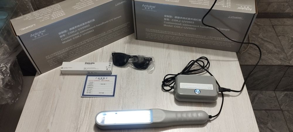 Облучатель ультрафиолетовый для лечения псориаза витилиго