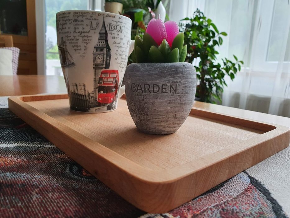 Дървено плато - бук