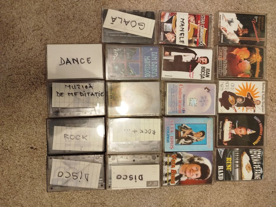 Casete și cd.uri cu muzică bună !