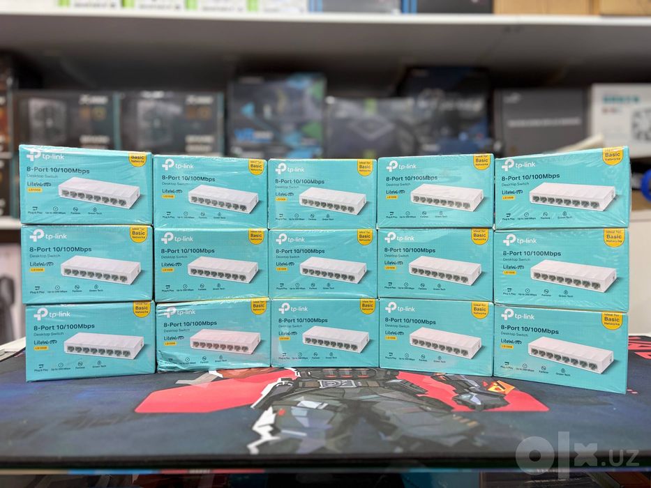 TP Link LS1008 8 port megabit Switch   Narxi : 7$