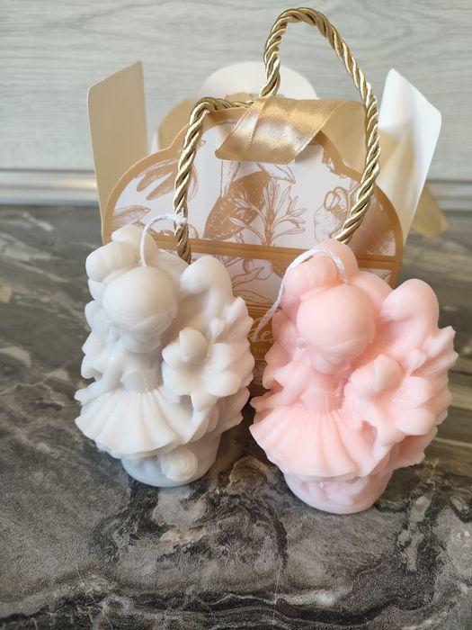 Ароматизирани ангелчета от натурален соев восък