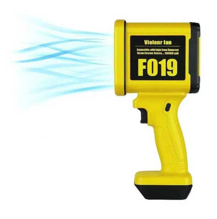 Suflantă Turbo Jet 1000W, Portabila, Viteză Reglabilă, Fără Fir, 45m/s