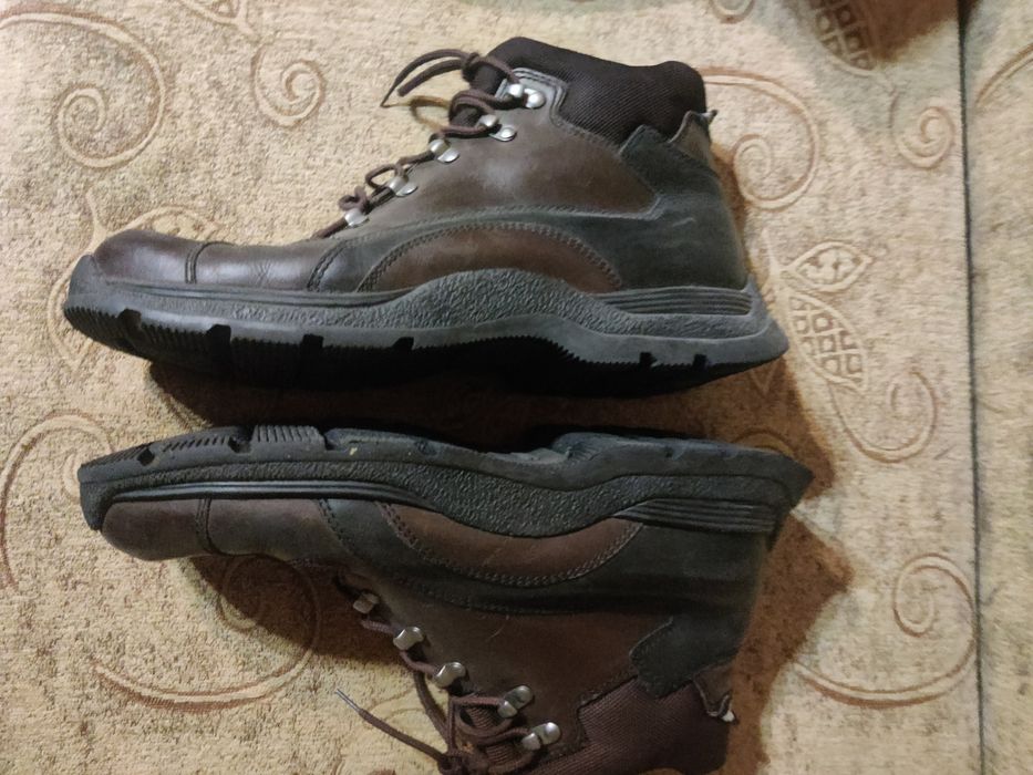 Мъжки зимни кожени боти Salamander.Размер 45,5