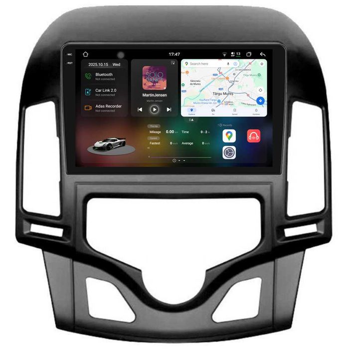 Navigatie Android Dedicata Hyundai I30(2007-2012), Bluetooth, Carplay