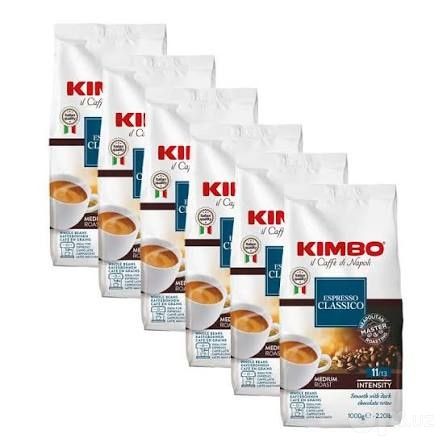 Made in Italiya Classico Kimbo kofe 80/20 Arabica/Robusta