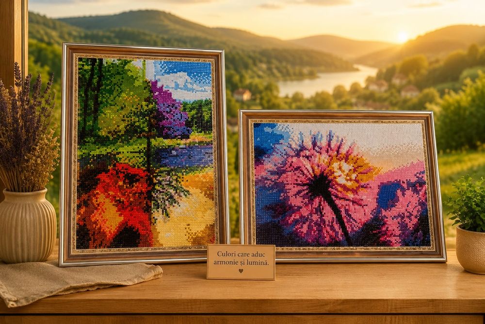 Tablouri Diamond Painting handmade – de vânzare