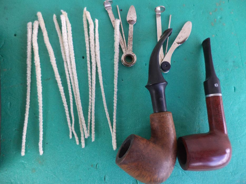 Pipe cu accesorii vechi de colectie Peterson Dunmore si Hilson Oxford