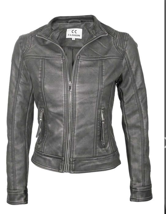 Дамско кожено яке