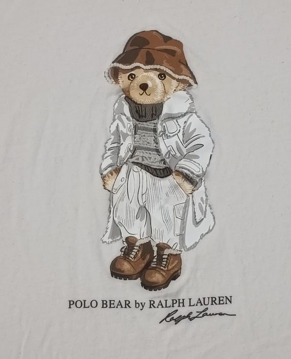 POLO Ralph Lauren Polo Bear Shirt оригинална тениска L памучна фланелка