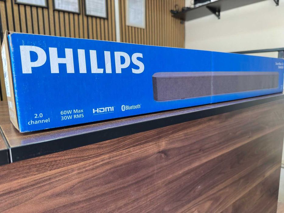 Саундбар Philips TAB4000/10 – 2.0 канала, Bluetooth, HDMI ARC