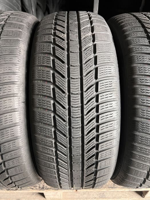 4 anvelope iarna 225/55/17 , Continental , DOT 2021 , 6.5 mm