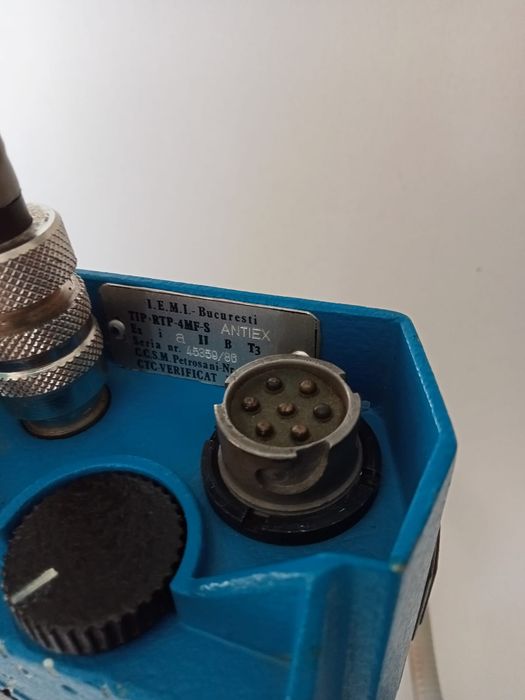 Stație veche Romaneasca IEBI model RTP-4MF-S, anii 80 Militie Comunism