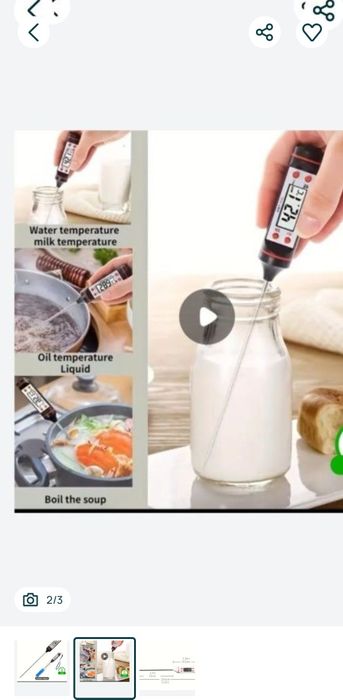 Termometru digital cu sonda pentru bucatarie lichide alimente carne la