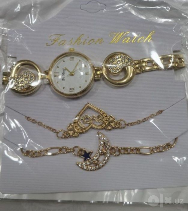 Позолоченные часы Fashion Watch
