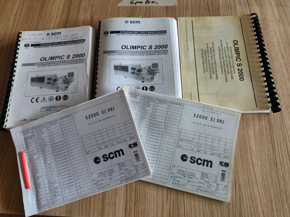 Кантираща машина SCM Olimpik S 2000--2009г