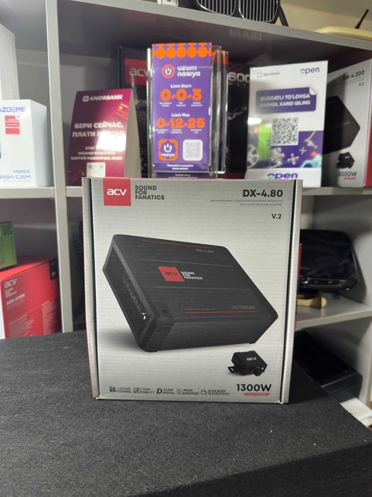 ACV DX-4.80 V2 — 4-канальный усилитель  | Рассрочка by Teyes 6–24 oy