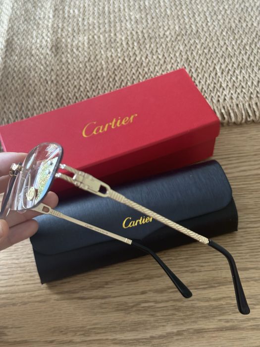 Очила Cartier с кафяво стъкло