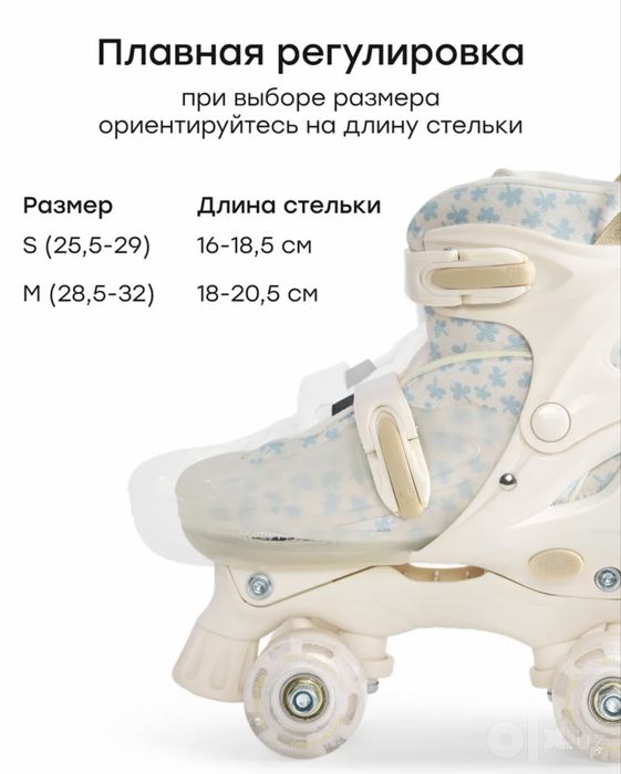Ролики/коньки 3 в 1 от happy baby