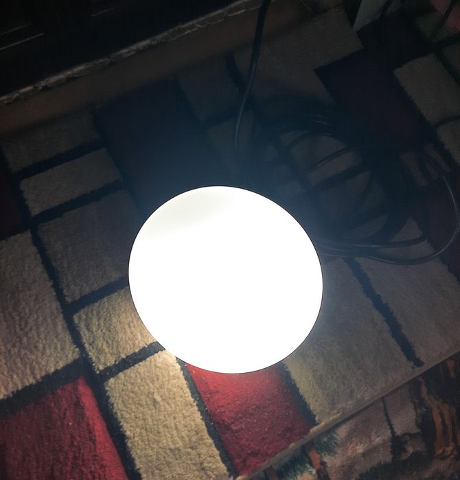 Bec led UF25, 36W, E27 CW, 80×250mm