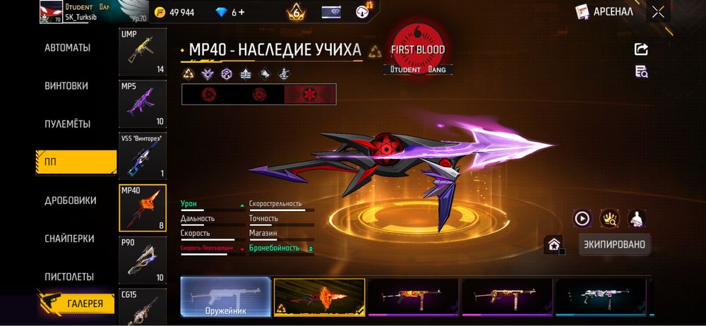 Фф ак срочно продам