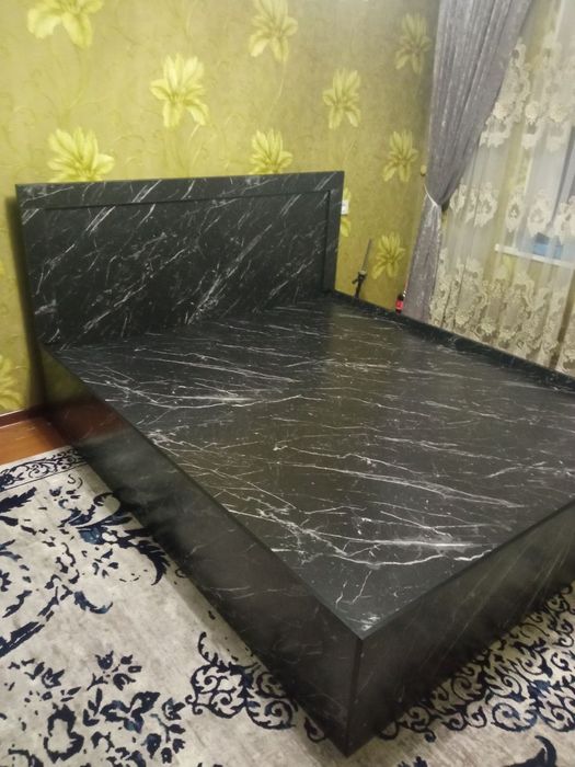 Двухспальная кровать, кровать, диван, krovat loft uslubidagi mebellar