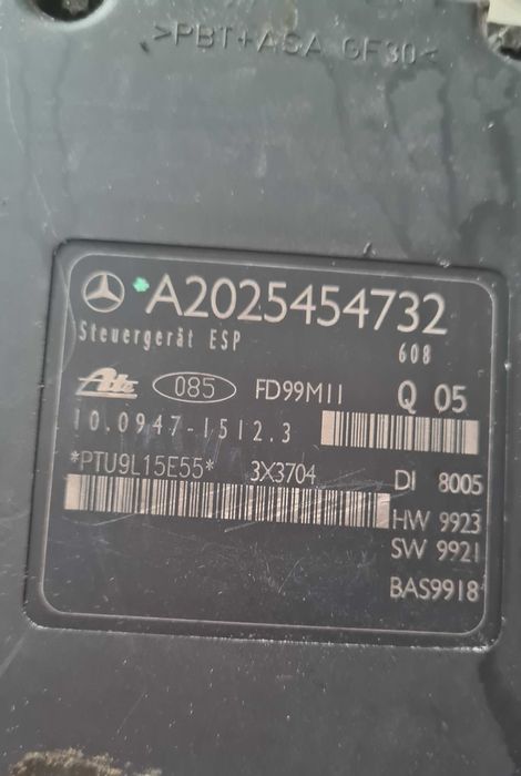 Модул ABS мерцедес С 180 бензин