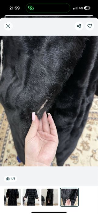 Шуба в хорошем состоянии