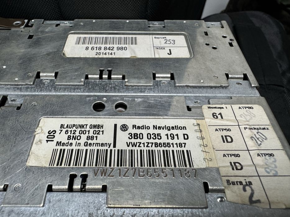 Navigatie VW RNS MFD1