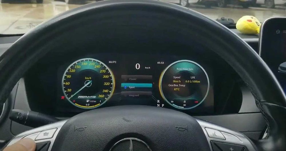Дигитален километраж Mercedes Benz C class W204,2012-2014 LINUX SYSTEM