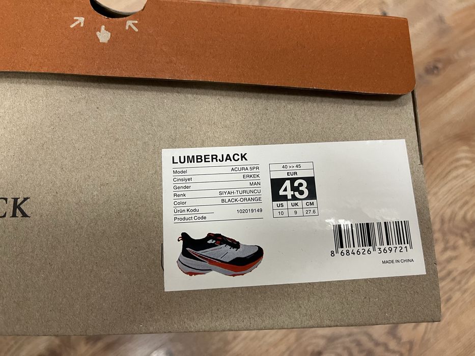Мъжки маратонки Lumberjack Acura 5PR, номер 43 (обувани 4–5 пъти)