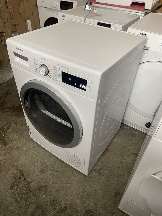 Сушилня BOSCH, Serie 8, 8 кг., термопомпа.  Инверторен мотор!