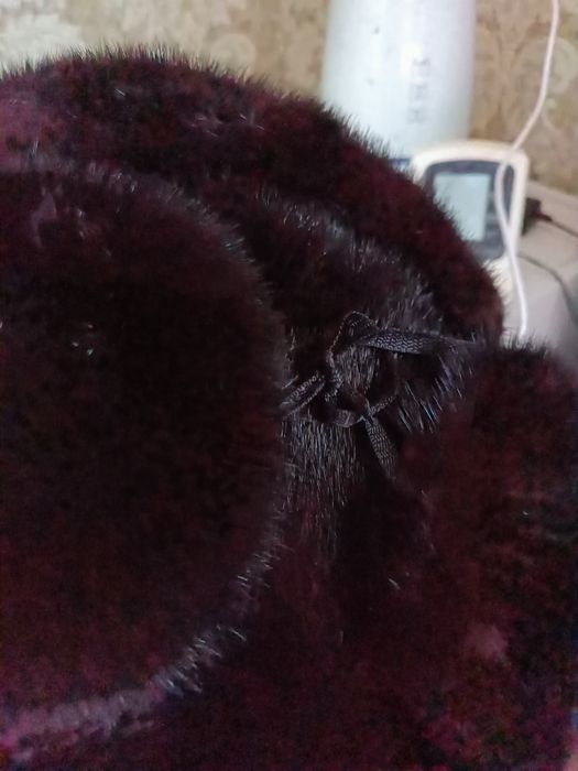 Норковая шапка качественная