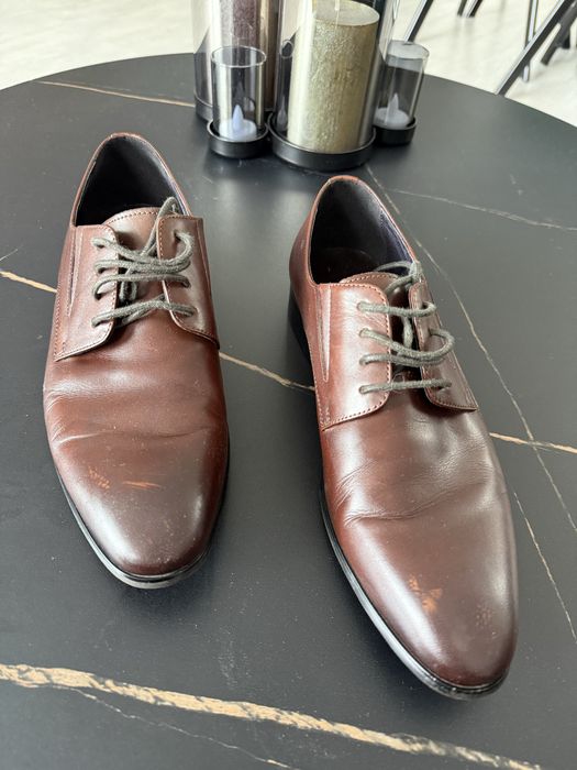 Pantofi eleganti barbati maro marime 41