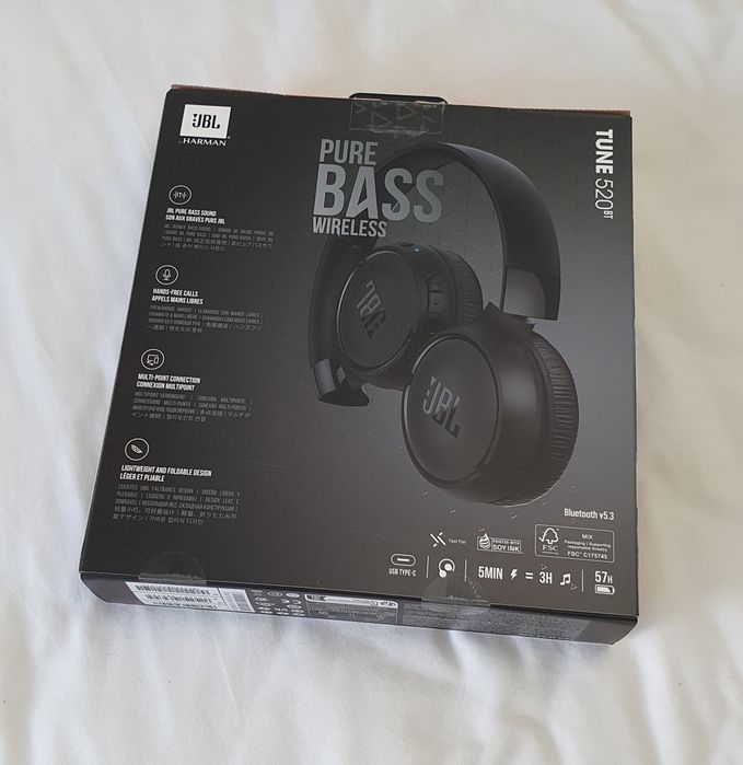 Vand casti audio wireless on-ear JBL Tune 520BT