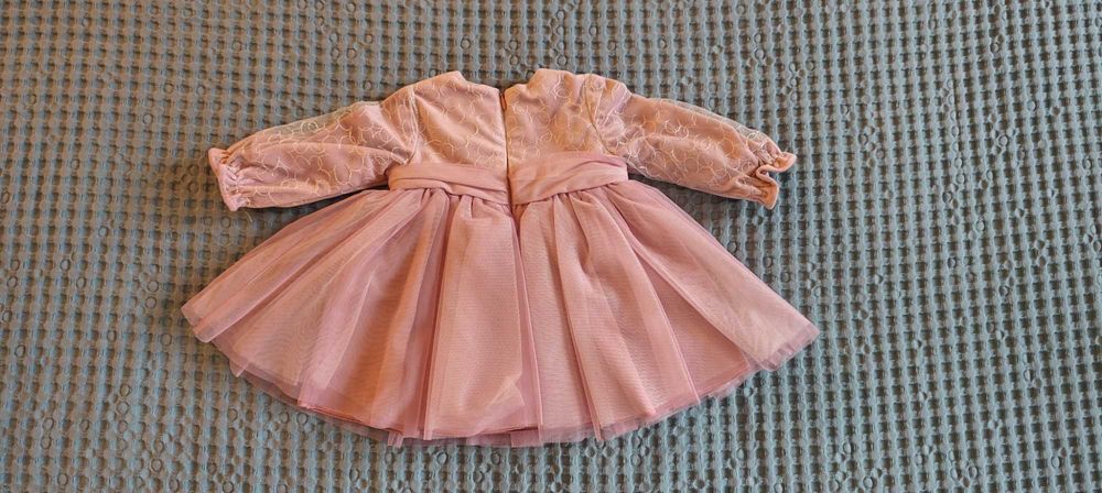 Рокля Майорал с чорапогащник 70 размер, 4-6 м