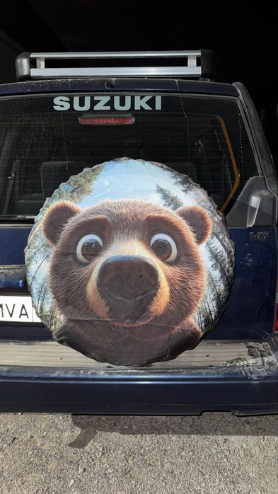 Чехол на запасное колесо с рисунком