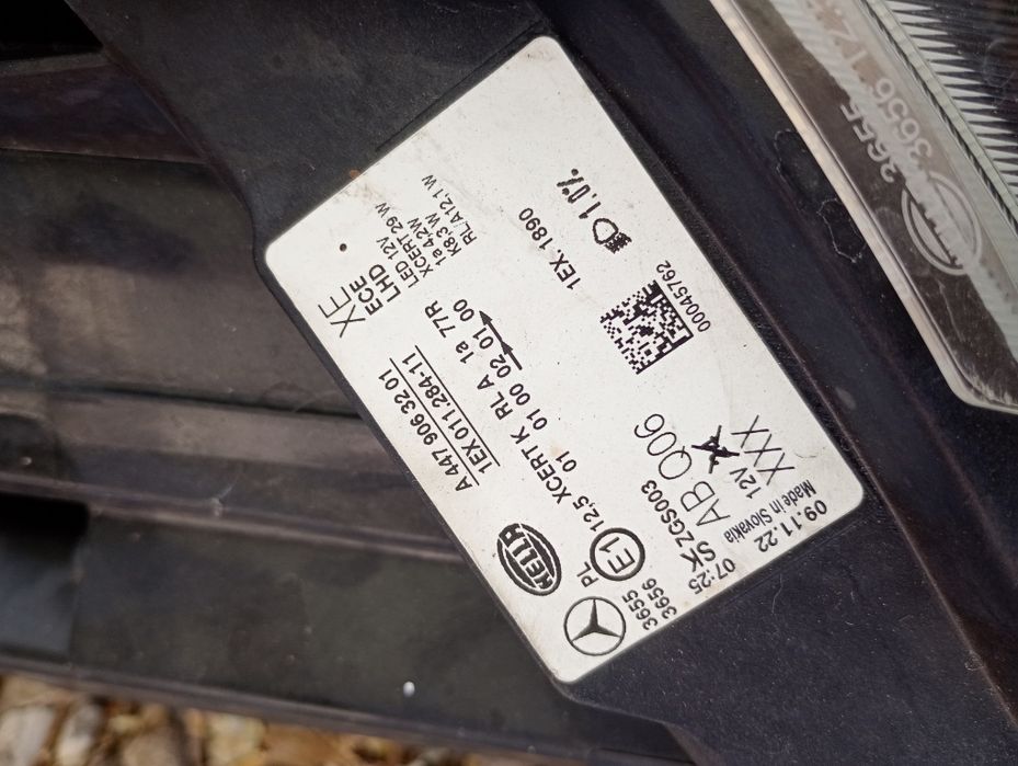 Bara față far faruri full led Mercedes Vito Viano W447