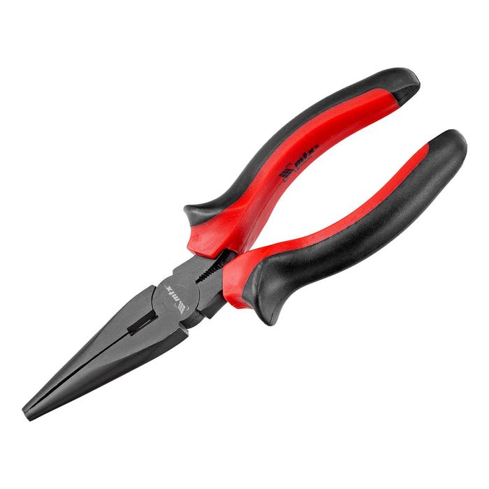 Клещи с удължени полукръгли прави челюсти 180 мм,двукомпонентни дръжки