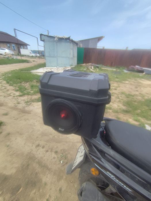 Колонка для скутера в гофре