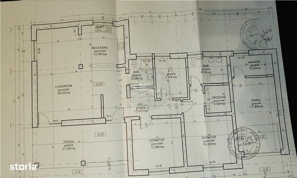 Casa stil mediteranean 3 camere 2 bai curte 790mp zona Cetate