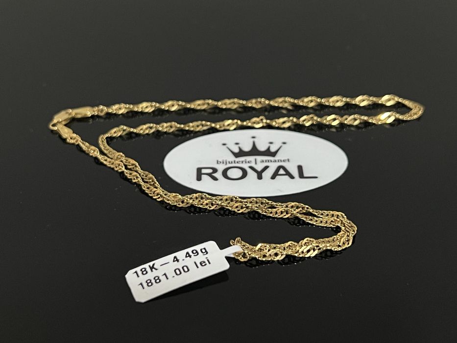 Bijuteria Royal CB : Colier damă aur 18K 4,49 grame