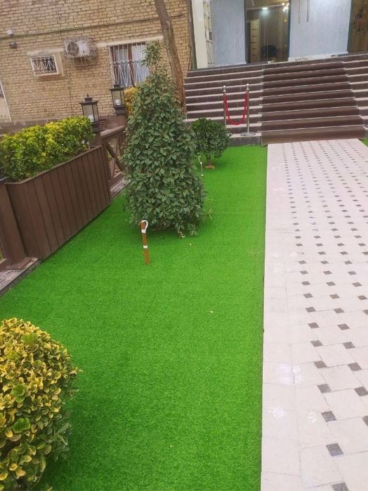 Suniy gazon o'rnatish